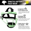 Dinictis Softball Face Mask, Lightweight, Comfortable, with Wide Field Vision,