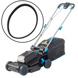 EMSea Lawn Mower Drive Belt 8PJ413 Compatible with Mac Alister MLM1737 1300W Electric Rotary Mower, PJ413