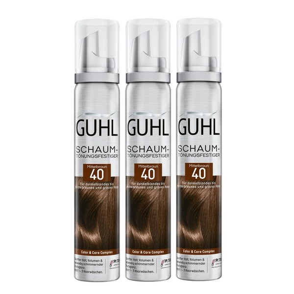 Guhl Foam Tint Resistant Value Set – Contents: 3 x