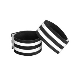 XuJJunB Hem Stop Bands, Set of 2, Width 1.9 inches (4.8 cm), For Bicycles, Reflective Bands, Running, Winding, Dirt Prevention, Increased Visibility, Hem Bands, Safety Measures, Commuting to School or