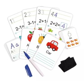 Tooky Toy Tarjetas Educativas Para Aprender A Leer, Escribir Y Contar,
