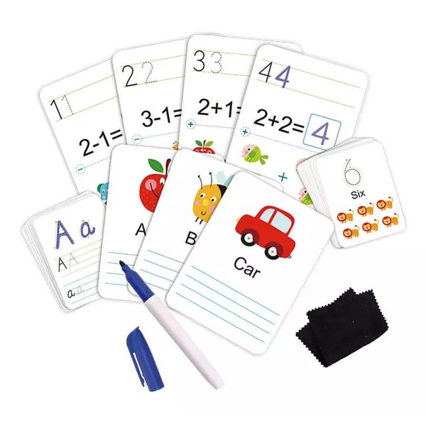 Tooky Toy Tarjetas Educativas Para Aprender A Leer, Escribir Y