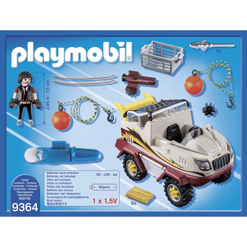 Playmobil Amphibious Truck, Multicolor