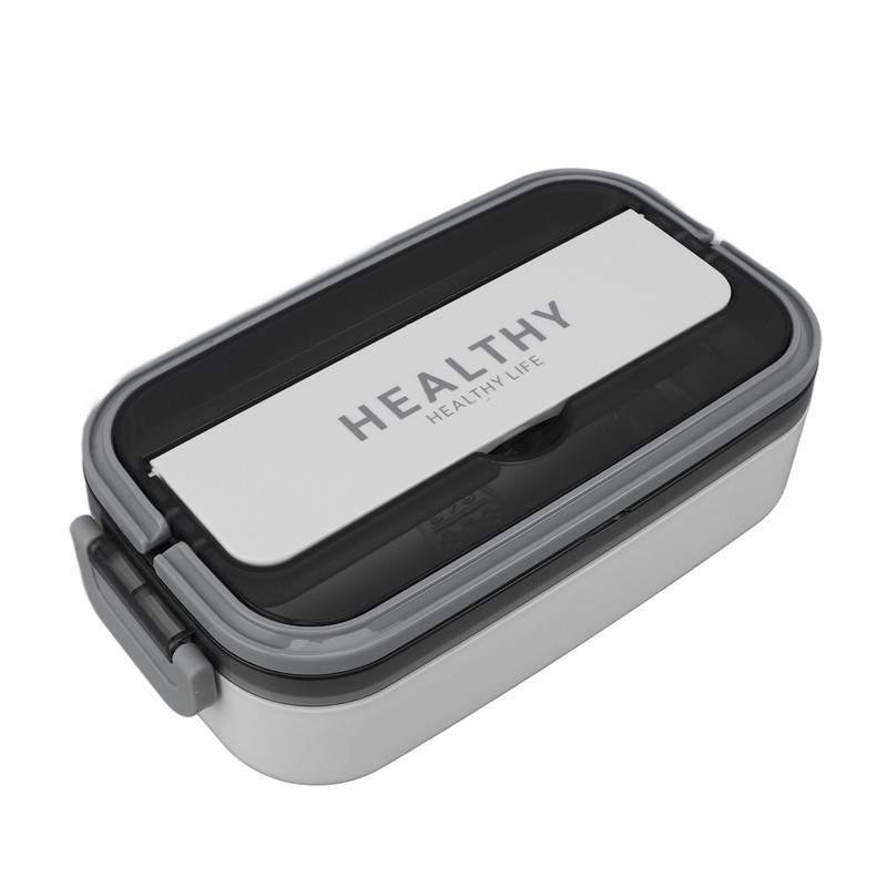 Bento Lunch Box 316 Stainless Steel 700ml Capacity Leakproof Microwave