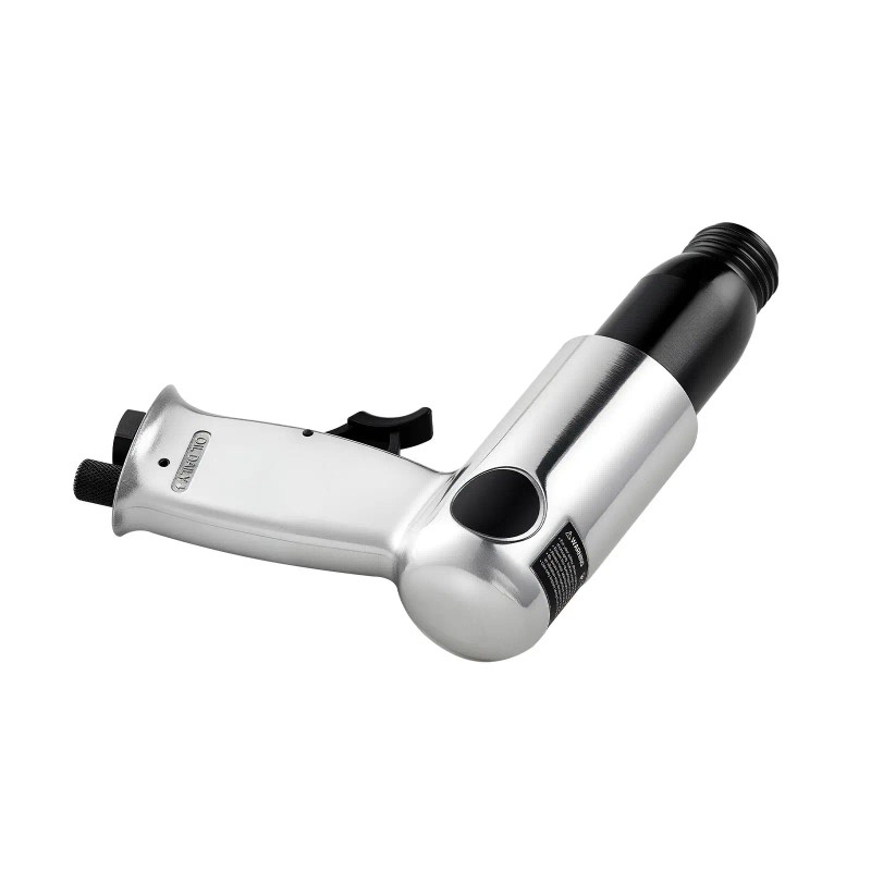 Compact Pistol-Grip Air Hammer 3500BPM 2.76 Inch Stroke 4PCS Chisels