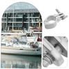 WHAMVOX 2pcs Grade Stainless Steel Bimini Top Jaw Slide Clamp