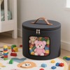 Barelove Hat Box - Felt Large Round Hat Storage Box