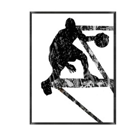 Set of three basketball prints | Available in A5, A4, A3, and A2 | Basketball bedroom decor | Boys basketball bedroom wall art (A4)