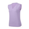 MIRIPARIS Cotton Knit Vest, School Vest, Plain, 100% Cotton, V-Neck,