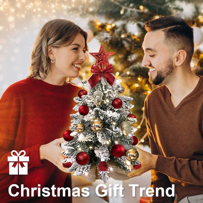 2024 Mini Christmas Tree 2ft Tabletop Small Christmas Tree, Table