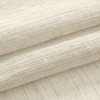 Cortinas semitransparentes con aspecto de lino beige de 42 x
