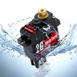 2G Micro Servo Motor Digital Servo Metal Gear Coreless Mini RC Servo for Fixed-Wing Helicopter Airplane Drone RC Car Model Boat Robot (2PCS)