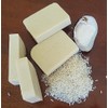 KIT 4 JABON ARTESANAL ARROZ Y CONCHA NACAR EN BARRA