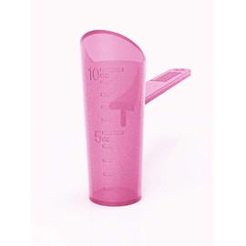 Bosscoop No Spill Water Bottle Scoop for Supplements, Protein Powder, Pre-Workout and More [BPA Free] Pink