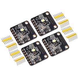 Alinan 4pcs TCS34725 Color Recognition Sensor RGB Development Board I2C Communication Color Sensing Module