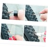 iplusmile Portable Tire Repair Tool Fork Aluminum Alloy Material Black