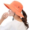 Muryobao Women's Ponytail Sun Hat UV Protection Foldable Mesh Wide
