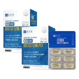 Chong Kun Dang 20100 Altige Omega 3 2 boxes 883mgx60c / 종근당 20100 알티지 오메가3 2박스 883mgx60c