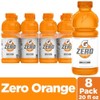Gatorade Thirst Quencher Zero Sugar Sports Drink, Orange, 20oz Bottles,