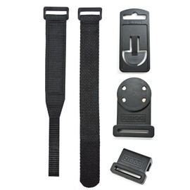 ZIBOO Multimeter Meter Hanging Kit Compatible with Fluke Meters，2 Straps, 2 Clips and Magnetic Hanger Compatible with TPAK 15B+ 17B+ 18B+ 115, 116, 117, 175, 177, 179, 87V, 287, 289