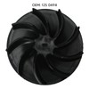 Vacuum Impeller Fan Vac Impeller Fan Black ABS Leaf Blower