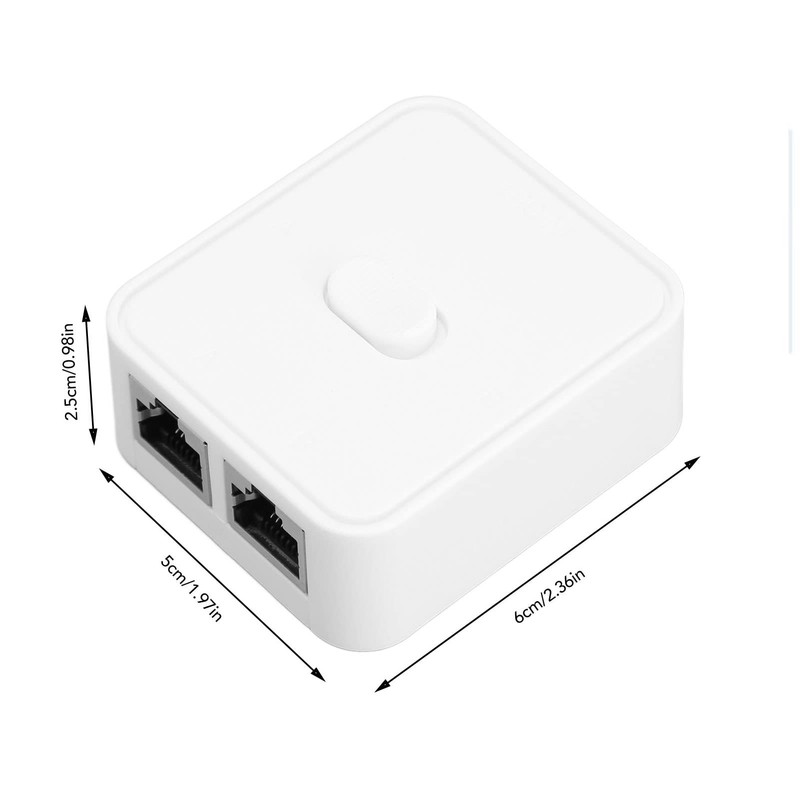 2 Port Gigabit Network Switch, RJ45 Gigabit Ethernet Network Switch