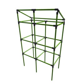 BioGreen Trellis for Raised Garden Bed with Watering System City Jungle | 12“L x 24“W x 38“H | Ideal Growth for Climbing Plants | Easy to Assemble