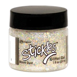 RANGER INDUSTRIES STICKLES GLITTER GEL MOON DUST, 1oz