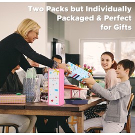 KONNAO Karaoke Microphone for Kids, 5-in-1 Wireless Handheld Kareoke Mic Speaker for Singing, Karaoke Machine for Adult with 2 Independent Package, DIY Stickers, Gifts for Birthday Party