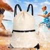 HOLYLUCK Drawstring Backpack Bag Sport Gym Sackpack