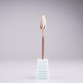 New* Apex® Professional Tungsten Carbide Electric Nail Drill Bit 3/32”, 2.35mm Shank for Gels, Acrylics, Nail Art, Manicure, Pedicure, Salon Professional Nails (Extra Coarse)