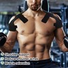 10pcs Precut Kinesiology Tape for Shoulder, Waterproof Breathable Elastic Kinesiology