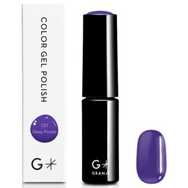 Gel Nail Color (131 Deep Purple) | Color Gel Single Item, Solid, Purple, Purple, Made in Japan, Self Gel Nail