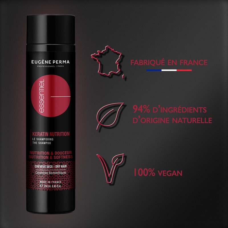 Eugène Perma Essentiel Shampooing Keratin Nutrition 250 ml