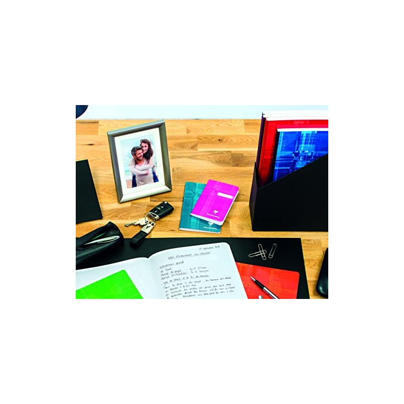 Clairefontaine A4 notebook, assorted colours Blank DIN A6