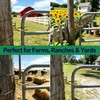 2 Pcs Instant Locking Gate Latch Heavy-Duty One-Hand Gate Latch