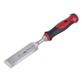 Stubai 356035 STUBAIspecial Wood Chisel,bi-mat.handl 35 mm, Silver/Red/Black