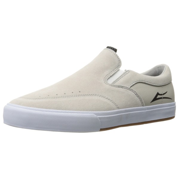 Lakai Owen VLK Men's Skateboarding Shoes, Stone Suede, 11