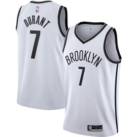 Outerstuff Kevin Durant Brooklyn Nets White #7 Youth 8-20 Alternate Edition Swingman Player Jersey (10-12)