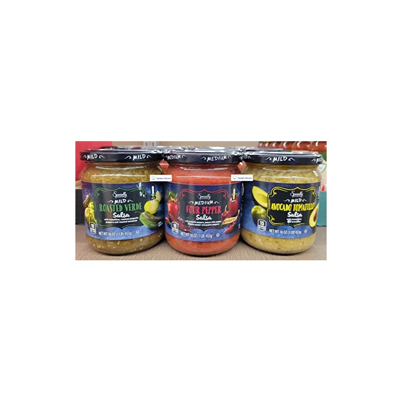 Specially Selected Premium Mild Roasted Verde, Medium Four Pepper, Mild