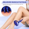 Healvian Rodillo Muscular De Mano Con Diseño De Mango Ergonómico