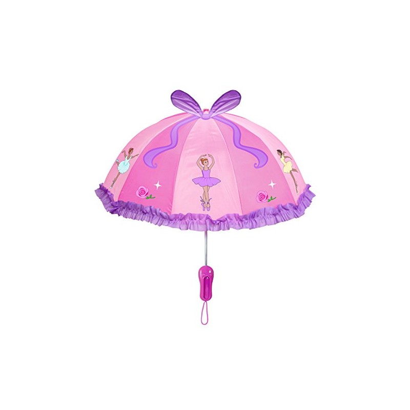 Kidorable Little Girls'Ballerina Umbrellas Pink One Size