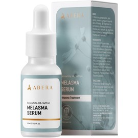 Abera Melasma Serum, Melanin Correcting Facial Serum, Dark Spot Corrector for Age Spot Sun Spot Freckles, Melasma Treatment for Face with HA & Niacinamide, All Skin Types, 0.68 Fl. Oz