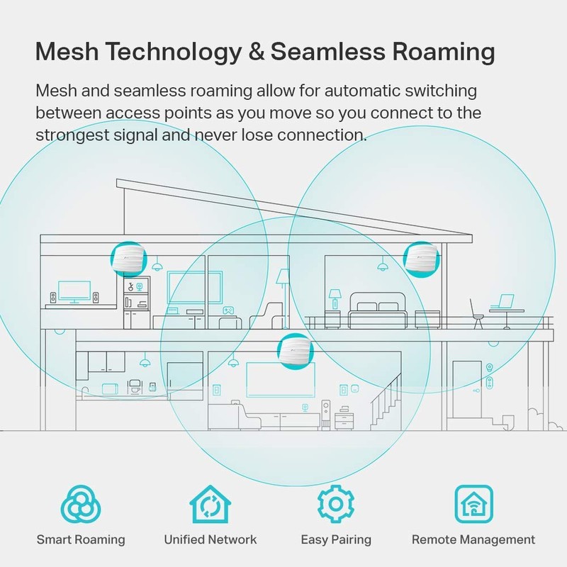 TP-Link EAP245 V3 | Omada AC1750 Gigabit Wireless Access Point