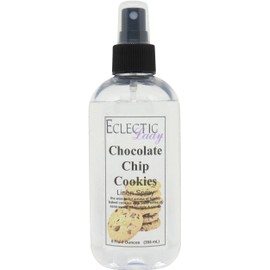 Chocolate Chip Cookies Linen Spray (Double Strength), 2 ounces - Eclectic Lady Sheet and Linen Spray - No Artificial Colors, Parabens, or Preservatives - Long-Lasting Scent for Bed, Fabric & Pillow