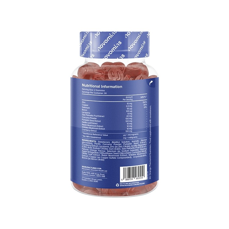 Novomins Prostate 60 Gummies
