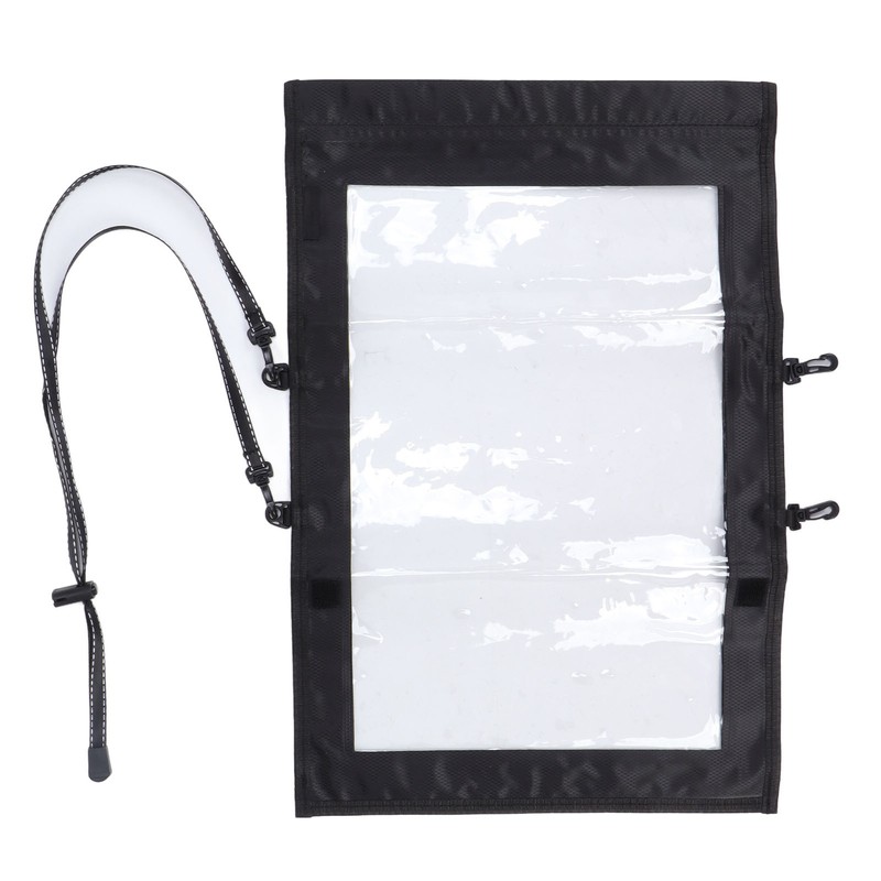 Transparent Map Storage Bag Waterproof Folding Storage Pouch for Outdoor