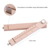 Wooden Hand Leather Strip Strap Adjustable Cutting Tool DIY Craft