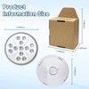 Wireless Pool Lights, Rechargeable Submersible LED Light with 10 Colors