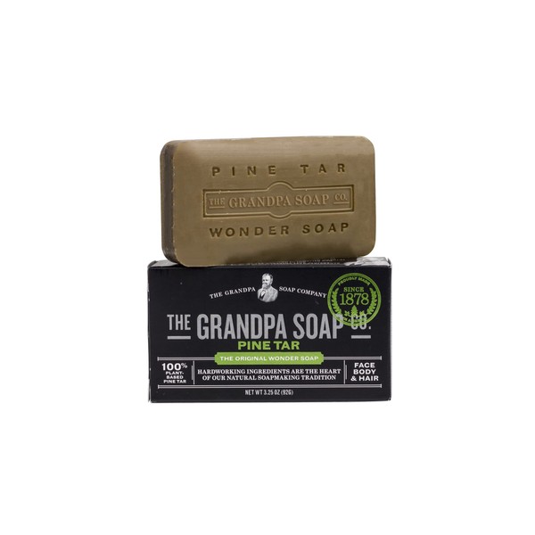 Pine Tar Bar Soap by The Grandpa Soap Company |